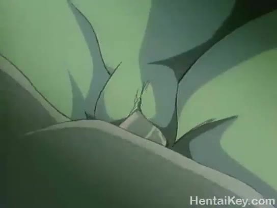 Harmless anime girl kneading a cock