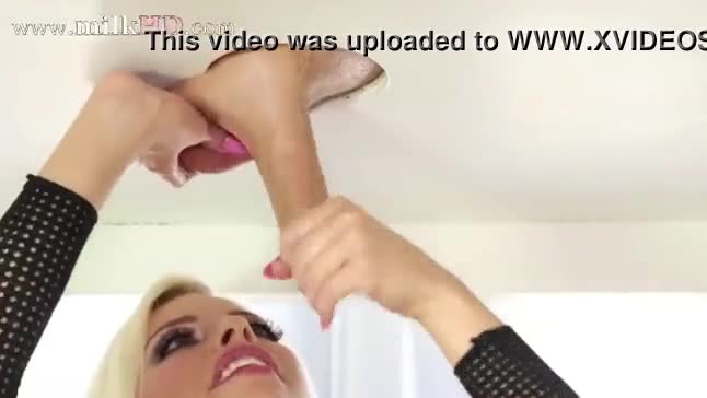 Ultra adorable pornstar gives special massage of cock